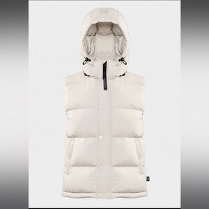 Aritzia White Puffer Jacket